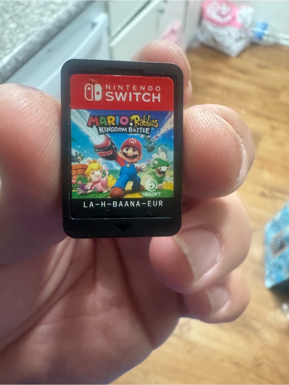 Nintendo Switch Mario + Rabbids Kingdom Battle Game Card - Black